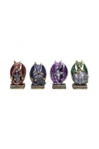 Nemesis Now Defend The Hoard (Set Of 4) 10Cm