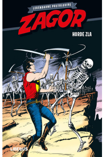 Zagor: Legendarne pustolovine CB - Horde zla (Strip) - naslovnica