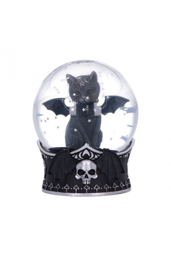 Nemesis Now Malpuss Snow Globe 13Cm - slika proizvoda