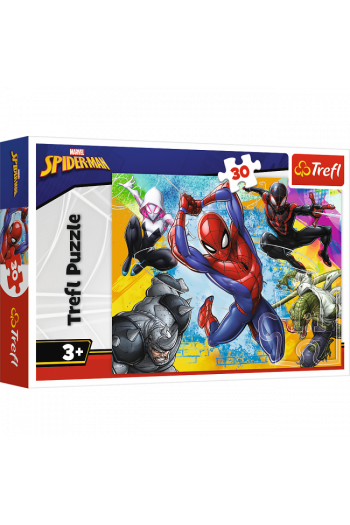 TREFL puzzle 30 kom, Spider-Mans colors , Disney Marvel Spiderman 18307 - slika proizvoda