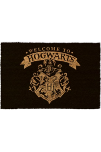Pyramid Harry Potter (Welcome To Hogwarts) Black 37X55Cm Door Mat - slika proizvoda