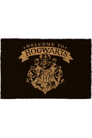 Pyramid Harry Potter (Welcome To Hogwarts) Black 37X55Cm Door Mat - slika proizvoda