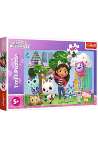 TREFL puzzle 100 kom, Gabby's Dollhouse 16464 - slika proizvoda