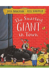 The Smartest Giant in Town (Slikovnica) - naslovnica