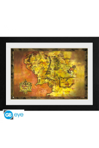 Lord Of The Rings - Framed Print "Middle Earth" (300) - slika proizvoda