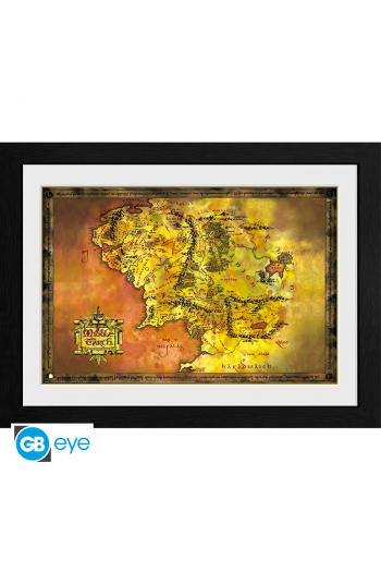 Lord Of The Rings - Framed Print "Middle Earth" (300) - slika proizvoda