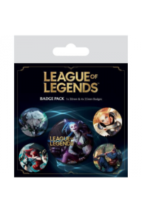 Pyramid League Of Legends Champions Badge Pack