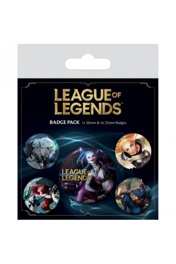 Pyramid League Of Legends Champions Badge Pack - slika proizvoda