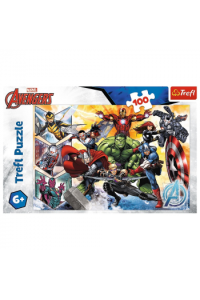 TREFL puzzle 100 kom, Avengers 16431 - slika proizvoda