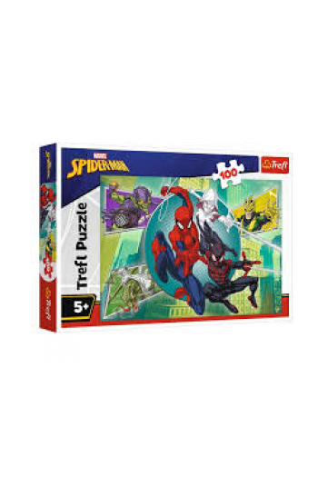 TREFL puzzle 100 kom, Disney Marvel Spiderman 16519 - slika proizvoda