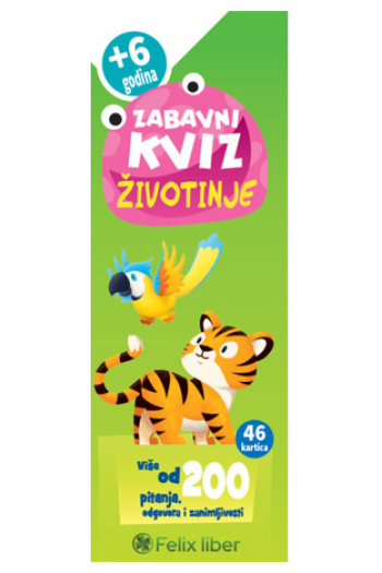 Zabavni kviz - Životinje - naslovnica