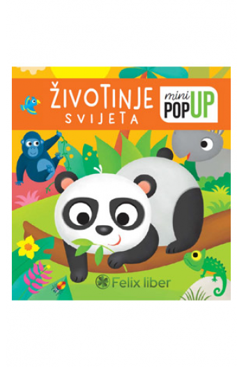 Mini pop up - Životinje svijeta (Slikovnica) - naslovnica