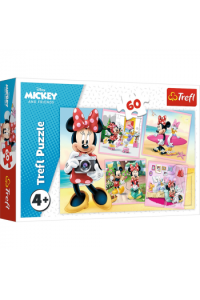 TREFL puzzle 60 kom, Minnie 17360