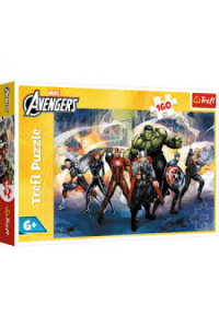 TREFL puzzle 160 kom, Disney Marvel The Avengers 15428