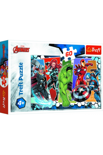 TREFL puzzle 60 kom, The Avengers 17357 - slika proizvoda