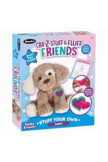 CRAZART pliš izradi Stuff & Fluff Friends - PUPPY 88913 - slika proizvoda