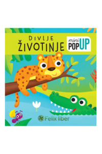 Mini pop up - Divlje životinje (Slikovnica) - naslovnica