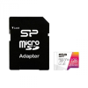 SP memorijska kartica TF_SDXC UHS-IU1 A1, V10 Color, SR104, Adapter, W A, 128GB - slika proizvoda