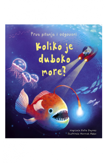 Koliko je duboko more? (Slikovnica) - naslovnica