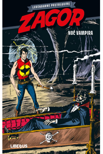 Zagor: Legendarne pustolovine - Noć vampira (Strip) - naslovnica