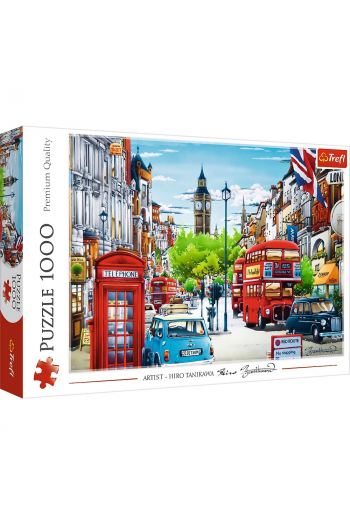 TREFL puzzle 1000 kom, London street 10557 - slika proizvoda