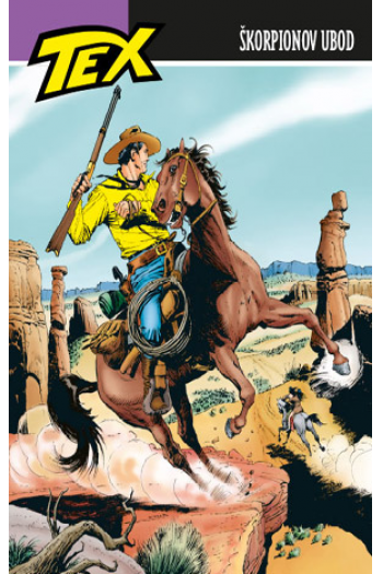 Tex Willer biblioteka: Škorpionov ubod (Strip) - naslovnica