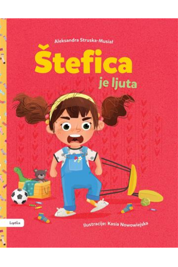 Štefica je ljuta (Slikovnica) - naslovnica