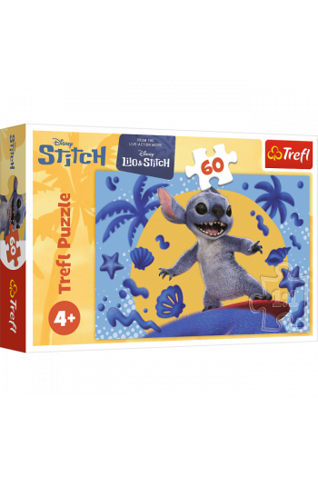 TREFL puzzle 60 kom, Stitch 17407 - slika proizvoda