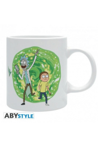 Rick And Morty - Mug - 320 Ml - "Portal"- Subli - With Box - slika proizvoda
