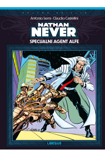 Nathan Never - Kultna edicija, 8. knjiga - Specijalni agent Alfe (Strip) - naslovnica