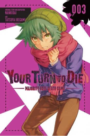 Your Turn to Die: Majority Vote Death Game, Vol. 3 (Manga) - naslovnica