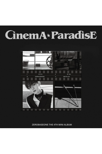 ZEROBASEONE - 4Th Mini Album [Cinema Paradise] [Digipack Ver.] [Kim Gyu Vin Ver.] CD - omot
