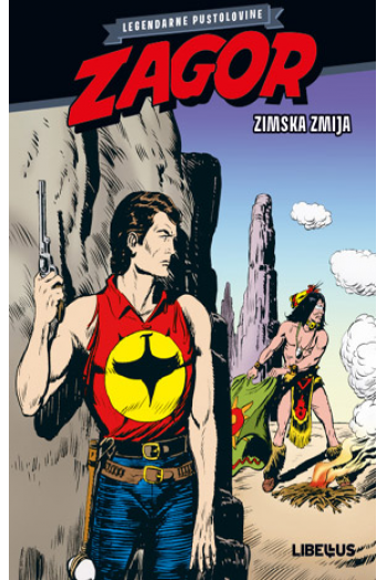 Zagor: Legendarne pustolovine CB - Zimska Zmija (Strip) - naslovnica