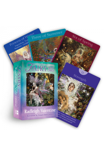 Fairy Tarot Cards: A 78-Card Deck And Guidebook - naslovnica