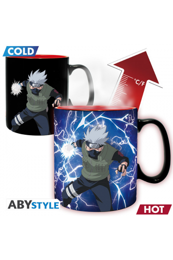 Naruto Shippuden - Mug Heatchange -460Ml- Kakashi/Itachi -Cardboard - slika proizvoda