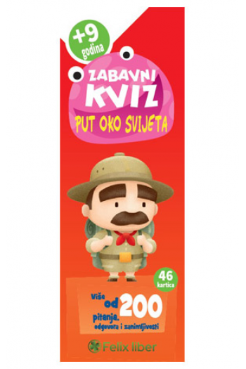 Zabavni kviz - Put oko svijeta - naslovnica