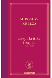 Eseji, kritike i zapisi (komplet) - naslovnica