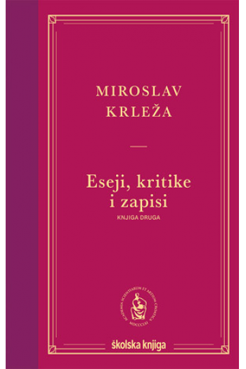 Eseji, kritike i zapisi (komplet) - naslovnica