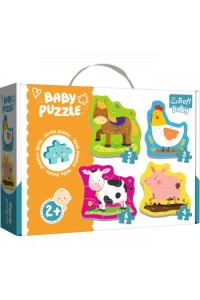 TREFL baby puzzle životinje na farmi 36070