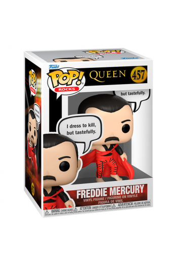 Queen POP! Rocks Vinyl Figur Freddie Mercury (I Dress to Kill) 9 cm - slika proizvoda