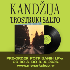 Kandžija – Trostruki salto (LP) – potpisano izdanje u pretprodaji do 3.4.2026.