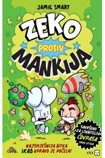 Zeko protiv Mankija (Strip) - naslovnica