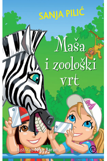 Maša i zološki vrt - naslovnica
