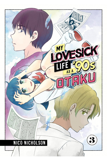My Lovesick Life as a 90s Otaku, Volume 3 (Manga) - naslovnica