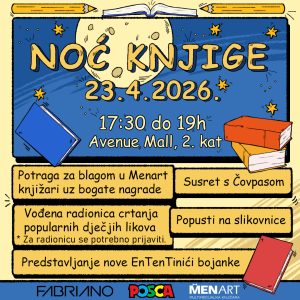 Noć knjige 2026.