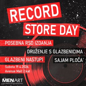 Record Store Day u Menartu – ekskluzivna vinilna izdanja, koncerti i posebni popusti