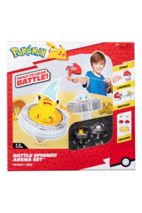 Pokemon Battle Spinner 2Pk S Arenom - Pikachu & Mew - slika proizvoda