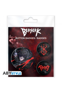Berserk - Badge Pack - Guts - slika proizvoda