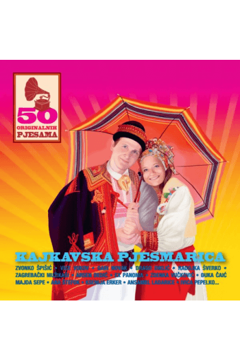 Razni izvođači - 50 Originalnih pjesama, kajkavska pjesmarica CD - omot