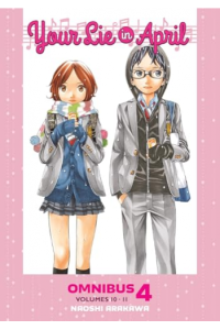 Your Lie in April Omnibus, Volume 4 (Manga) - naslovnica